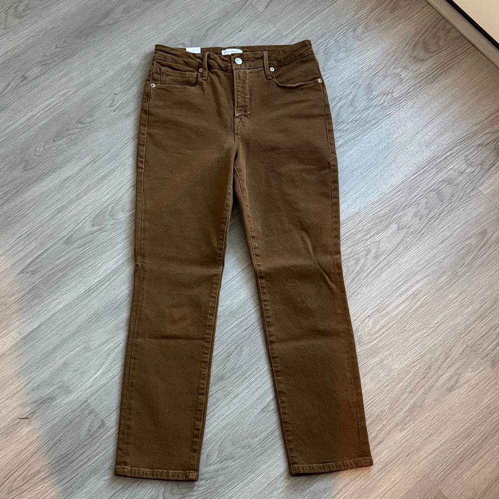 Good American Brown Jeans